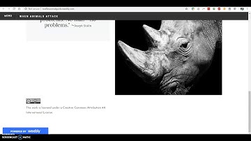 Creative Commons How-To Screencast: Weebly Edition