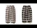 【TIGHTBOOTH / タイトブース定番のBAGGY SLACKSをベースに!!!】色のグラデーションが際立つ、起毛加工されたヘリンボーン織りチェックパンツ@いんぷるー部 ( improve )