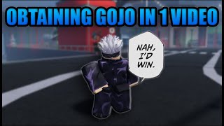 [AUT] OBTAINING GOJO IN 1 VIDEO