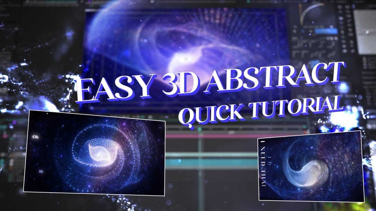 Quick 3D Abstract Tutorial in After Effects 24+ - YouTube