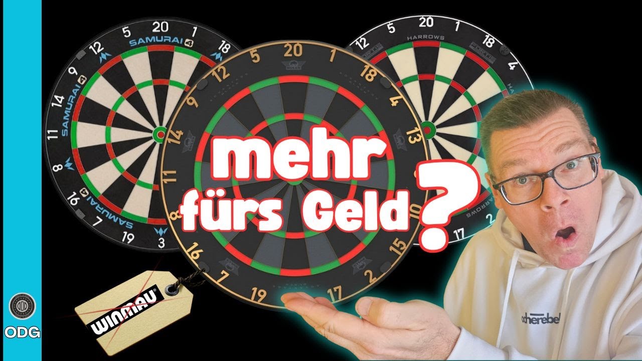 Vergiss Winmau! Diese 5 Dartboards sind besser und günstiger 👀?