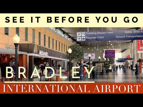 וִידֵאוֹ: Hartford Bradley International Airport הנחיות וחנייה