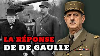 De Gaulle's retort to Churchill, who wanted to send him to the Tower of London