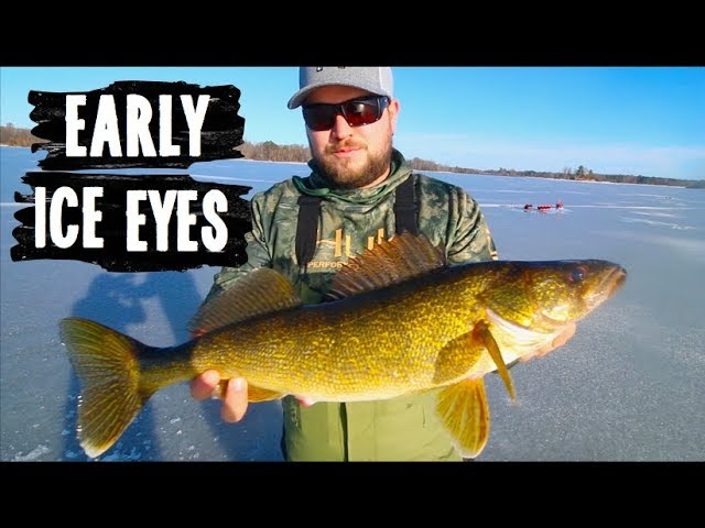 Ice Fishing For Walleye In Northern Wisconsin 