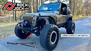 Jeep Wrangler TJ Steering Upgrade | Currie Currectlync Install!