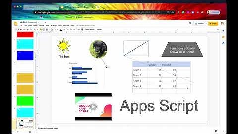 Lines - Episode 5.10 | Apps Script ~ Slides Service
