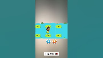 Accompany friend #skibiditoilet #jump #jumping #jumpinggames #waterlily #rescueoperation #gameshorts