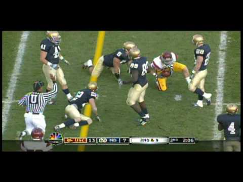 Matt Barkley vs. Notre Dame 2009