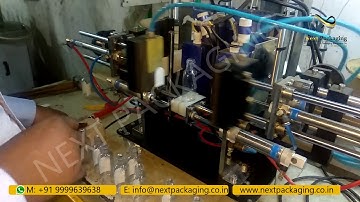 Double Side Bottle Labeling Machine  | Flat Bottle Sticker Labeling Machine