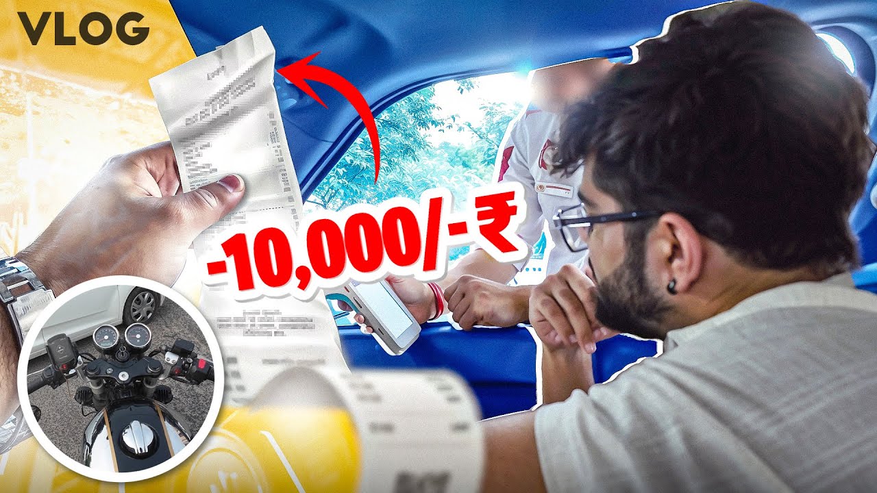 WE WENT TO RAVI GUPTA AND THIS HAPPEND 😮10,000 KA FINE - Vlog 44 #s8ul #gameशुरु