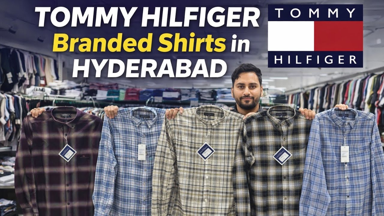 Hyderabad’s Best Ramzan Collection 🔥 Tommy Hilfiger Cotton Shirts at Crazy Prices