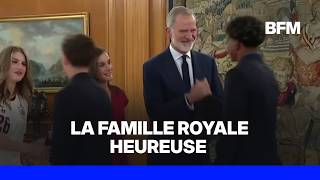 2026 World Cup: King Felipe VI of Spain and Queen Letizia host the world champions