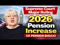 Supreme Court Major Ruling | 2026 Pension Increase Update | UK Government Employee Pension News