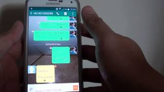 Samsung Galaxy S5: How to Copy / Backup Text Messages to SIM Card screenshot 4