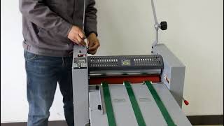 How To Install 385B Laminator 如何安装覆膜机385B--YINGHE