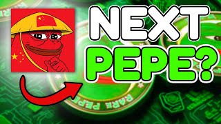 COULD THIS BE THE NEXT $PEPE COIN? CHINESE $PEPE GIVING EVERYONE ANOTHER CHANCE!