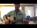 Here Tonight - Brett Young (guitar lesson) (chords in description)