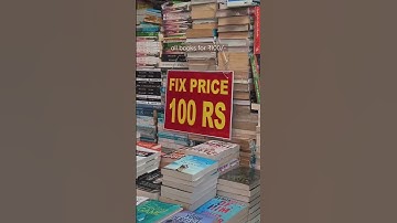 all books at ₹100 only?!? #mumbaishopping #mumbaimarket #markets