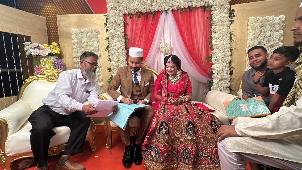 আলহামদুলিল্লাহ, আমার একমাত্র আদরের ভাইয়ের বিয়ে সম্পন্ন! 😍