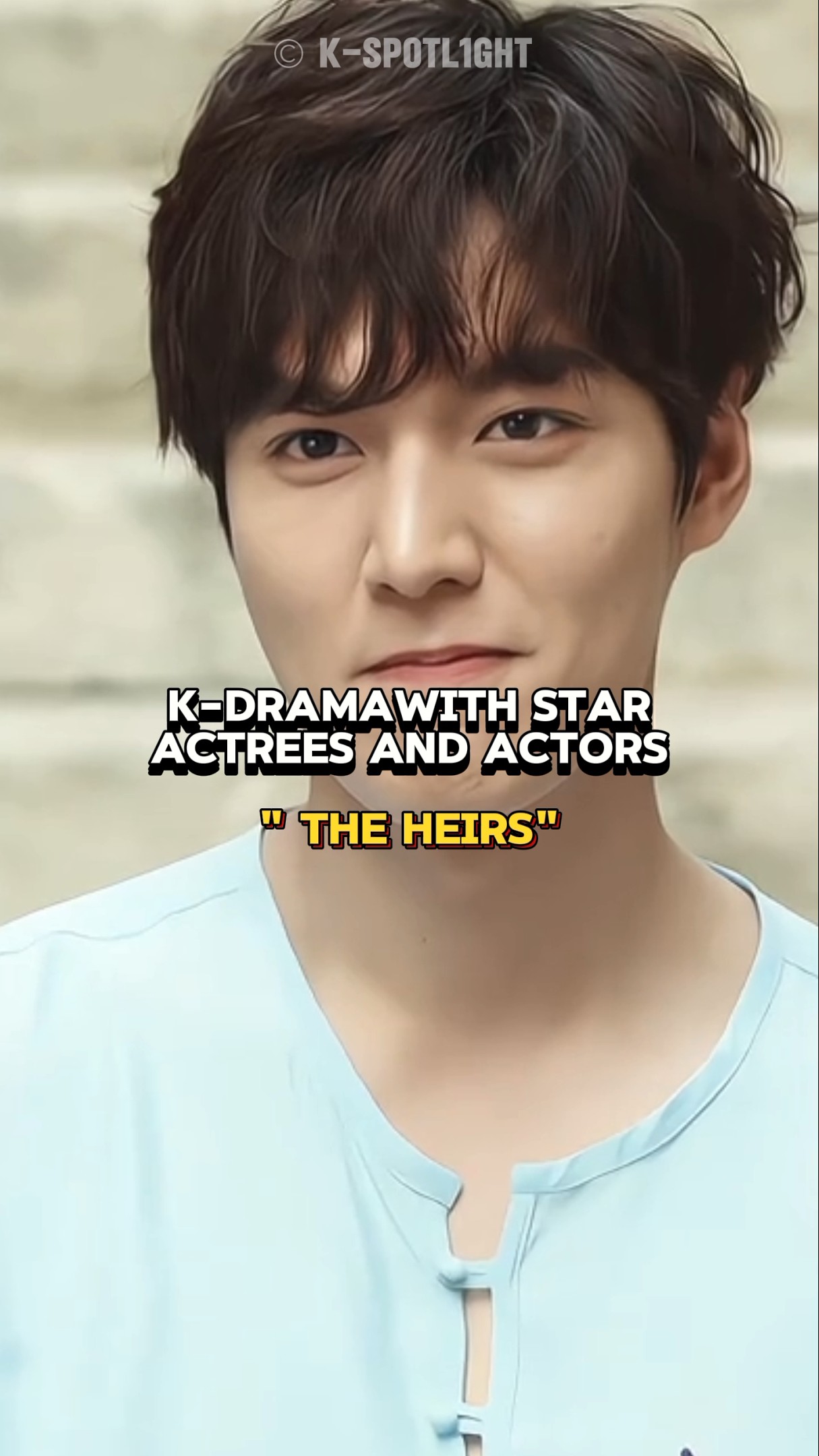⭐ | #kdrama #star #actress #actor #korea #drama #theheirs #leeminho #parkshinhye #shorts #kspotl1ght