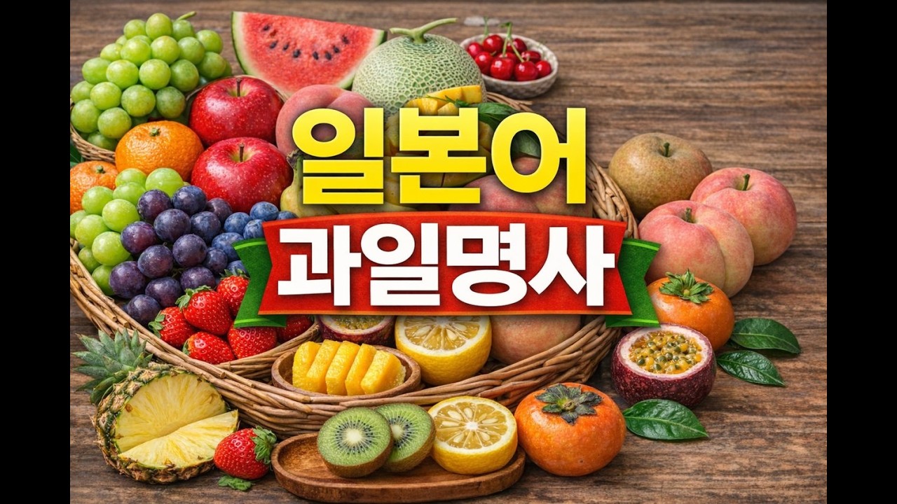 일본어과일명사