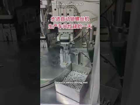 Stepper-Driven Automatic Screw Fastening Machine for Factory Automation