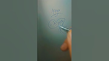 Kinza name beautiful signature#signature styles