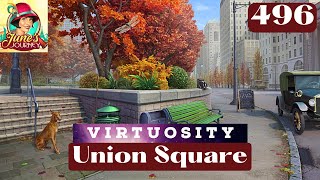 JUNE'S JOURNEY 496 | UNION SQUARE (Hidden Object Game) *Full Mastered Scene*