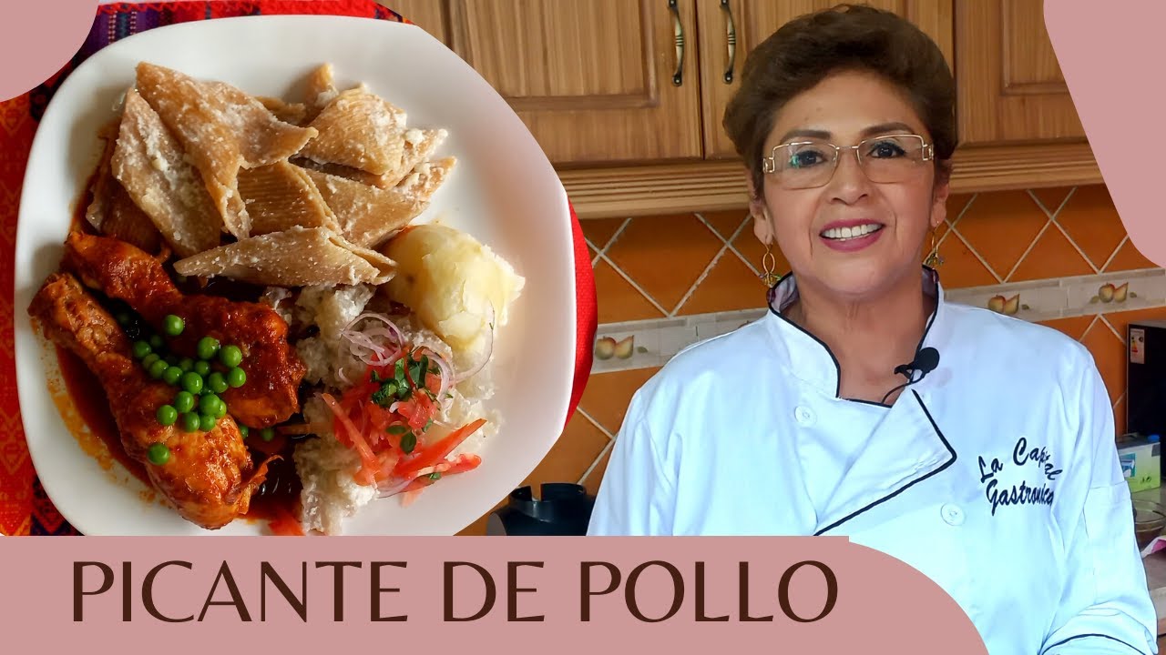 PICANTE DE POLLO BOLIVIANO 😋👌 (✅ Receta Fácil de preparar ) 🎁