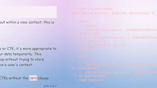 How to Resolve Incorrect Syntax Near the Keyword 'Into' Error When Creating a View in SQL Server