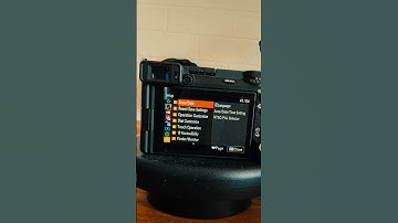 How to reset all camera setting in sony a 6700 camera #sonycamera  #cenimatic #photography