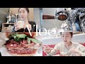 Yesterdays’Vlog#74 胖了四斤的2月｜自制椰蛋咖啡｜网球初体验｜炸油饼 做红烧肉｜最爱夜市卷凉皮｜超美味烧腊｜西湖边喝茶～