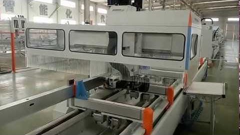 ISO30 Angle Head tool Aluminum CNC Machining Center with aggregate tooling