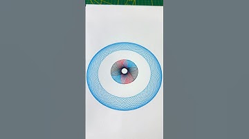 Turning a €1 Spirograph into a Viral Masterpiece" #spirographshr #spirograph #asmr #satisfying