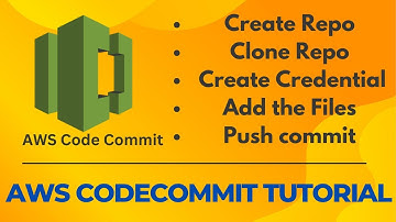 AWS CodeCommit Tutorial | How to Create, Clone, Add Files & Push Repositories | #latest #tamil #aws