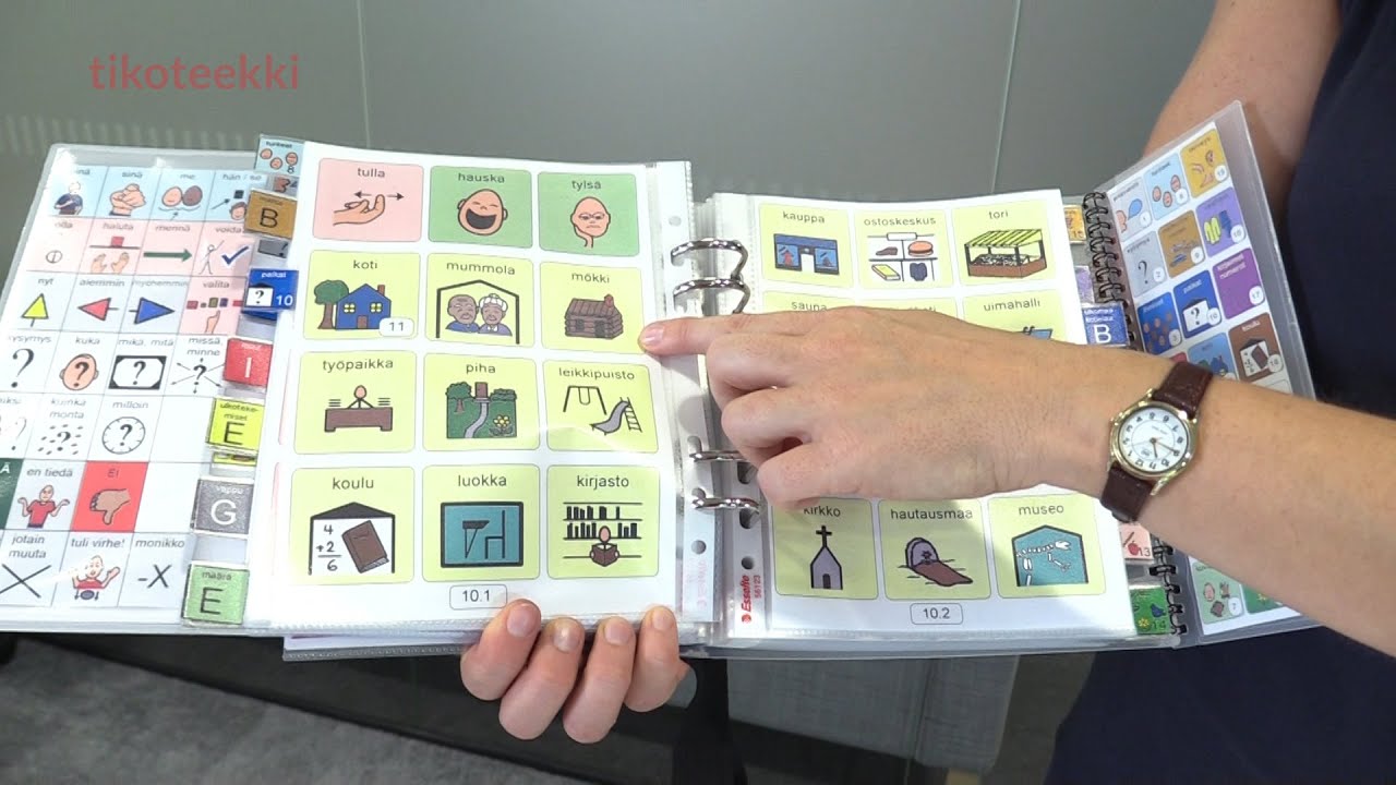 Kommunikointikansioita erilaisiin tarpeisiin