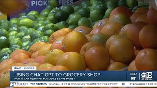 How to use ChatGPT to help you save money on groceries