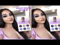 VIOLET PURPLE EYESHADOW TUTORIAL | THE VIOLETS BY JUVIA’S