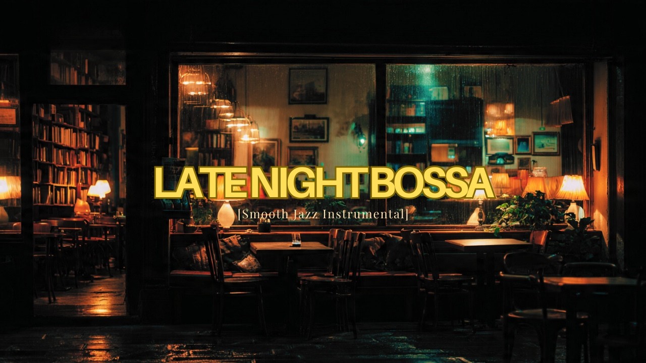 Soft Brazilian Bossa Nova 🌙 Smooth Jazz Lounge for Relaxing, Focus & Late Night Calm