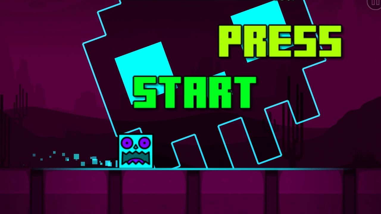 Press start gameplay geometry dash Subzero - YouTube