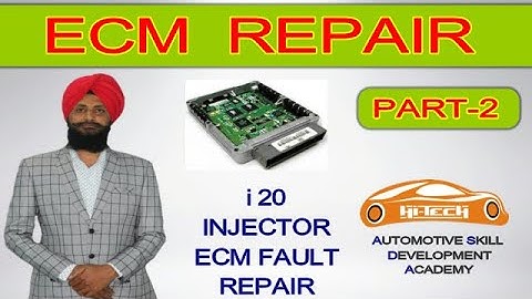ECM REPAIR - PART 2 | I 20 INJECTOR ECM FAULT REPAIR | HI TECH ECM REPAIR