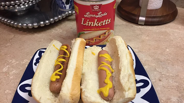 Loma Linda Linkettes vegan hotdogs