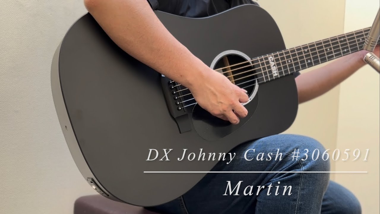 Martin DX Johnny Cash #3060591 【HPLボディ】【エレアコ仕様】【現物 