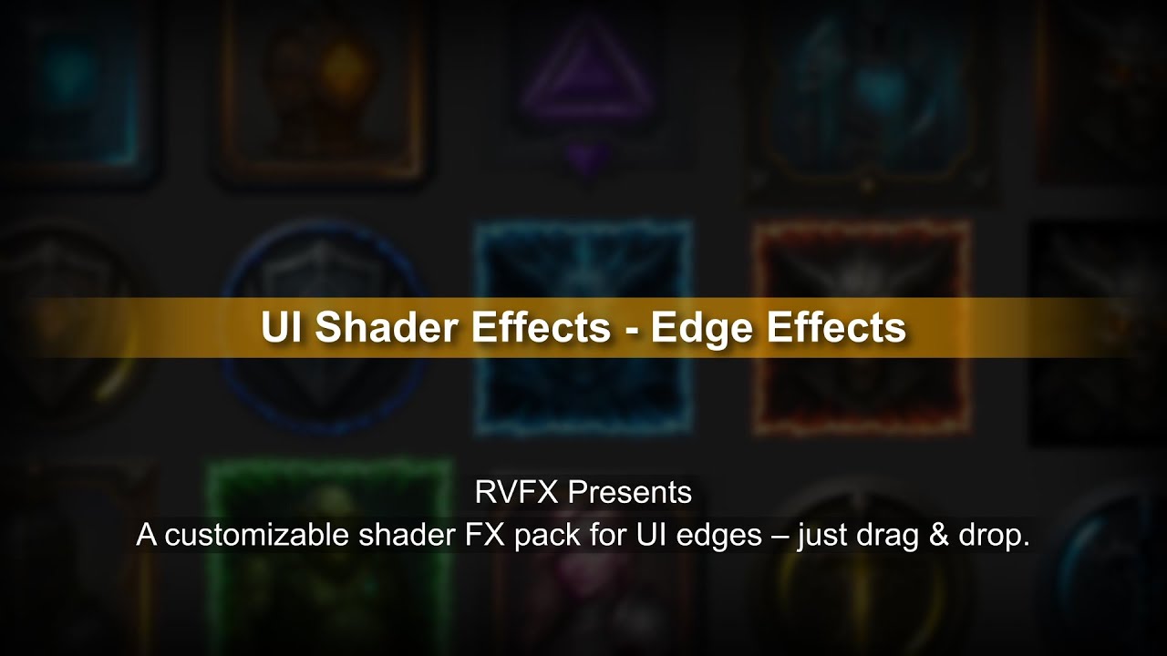 UI Shader Effects - Edge Effects - YouTube