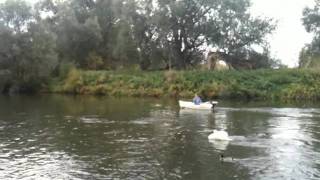 Andy on River Thames.