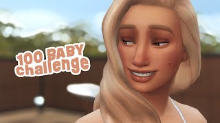 Ep 4 | 100 Baby Challenge - The Sims 4 | 7/100 | Cheat day 👀