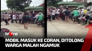 Aksi Koboi Oknum PNS di Lebak Banten, Acungkan Senjata di Keramaian | Kabar Petang tvOne screenshot 5