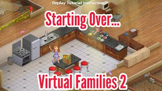 My Game Was Reset! | Virtual Families 2 | Starting over  screenshot 5
