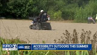 All-terrain wheelchair makes Sammamish State Park accessible