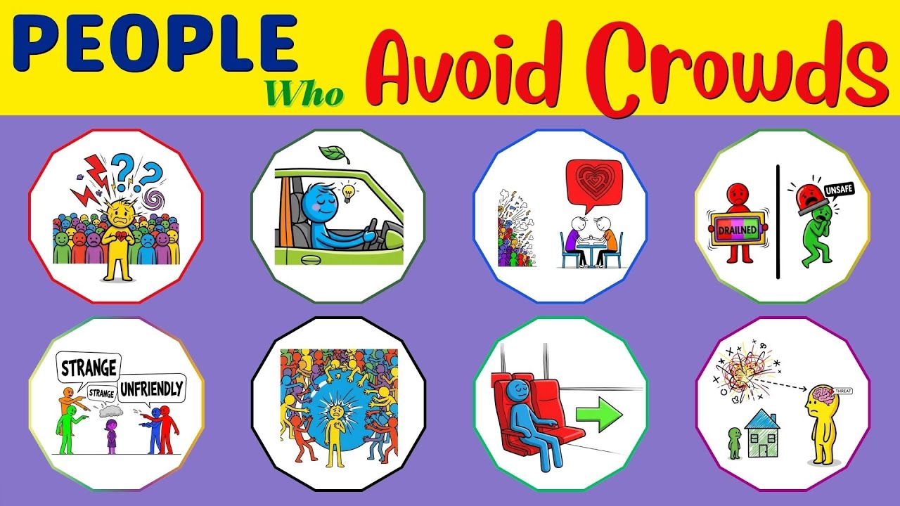 Psychology of People Who Avoid Crowds - YouTube